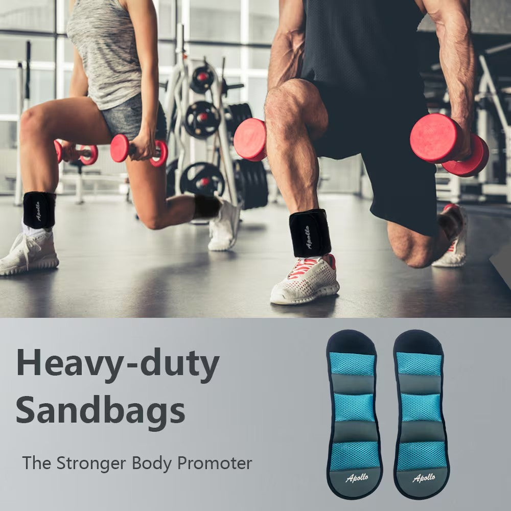 AW-3 Ankle Weights For Men And Women 1 Pair Of Wrist And Leg Weights For Yoga, Walking, Aerobics Gymwhite Icon