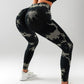 Women’s Tie-Dye Seamless Leggings – High Waist Scrunch Butt Lift Yoga & Gym Pants