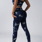 Women’s Seamless 2-Piece Workout Set – High Waist Leggings or Shorts + Sports Bra | Yoga & Fitness Activewear