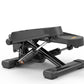 CD Monitor Downloads Home Office Exercise 330LBS Capacity Mini Stepper With Resistance Bands And LCD Monitor