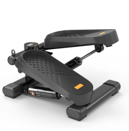 CD Monitor Downloads Home Office Exercise 330LBS Capacity Mini Stepper With Resistance Bands And LCD Monitor