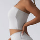 Crop Top With Built In Pads Sports Bras For Women