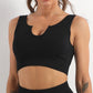 Workout Sets For Women 2 Piece Seamless Ribbed Crop Tank High Waist Shorts Yoga Outfits
