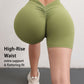 High-waisted Butt-lifting Women's Sports Yoga Shorts