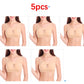 Plus Size Women Bra Ladies Cotton Quake-Proof Underwear Sleep Tops No Buckles Non Wire Lingerie With Removable Padded