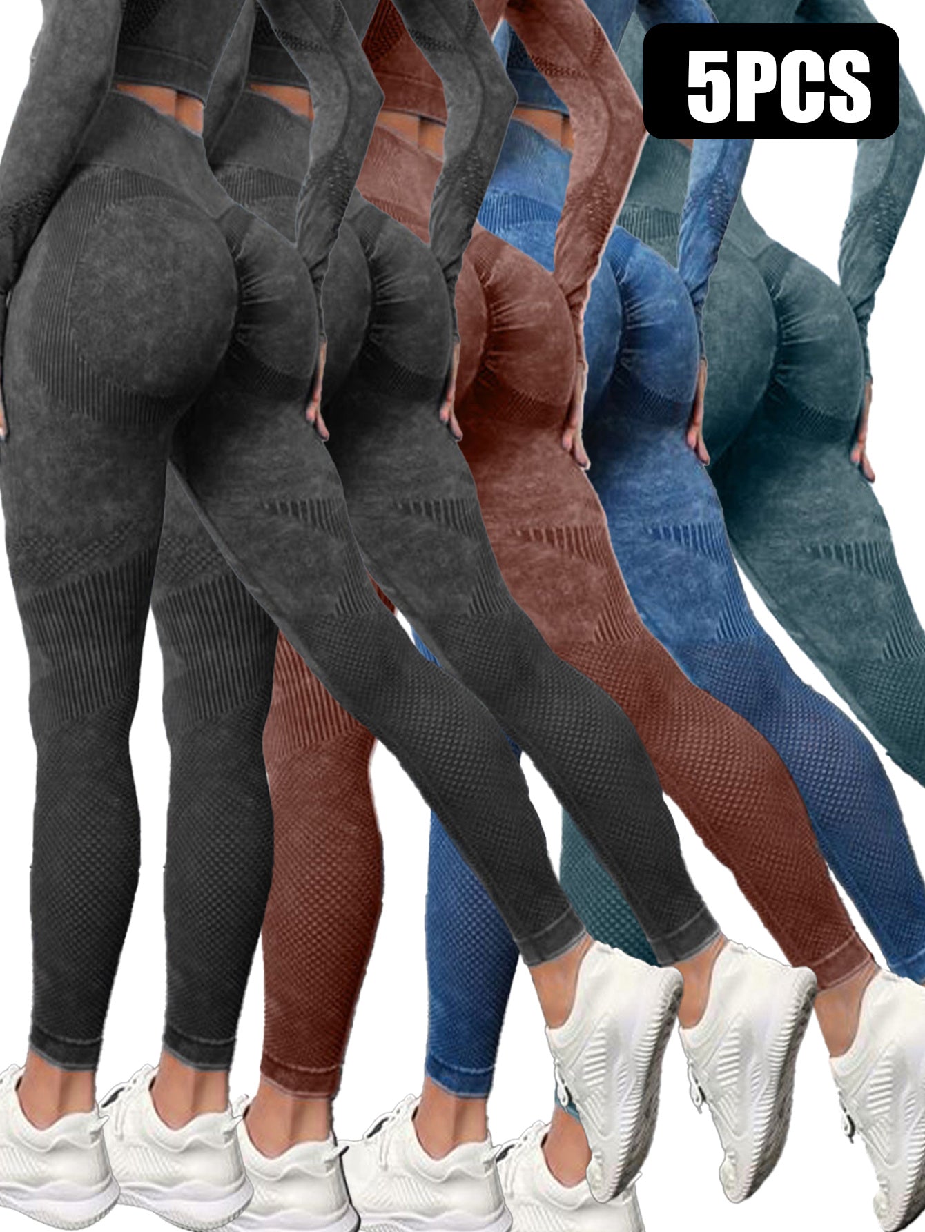 5 PACK Active Yoga Pants