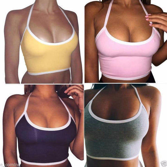 New Halter Bralet Crop Top