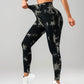 Women’s Tie-Dye Seamless Leggings – High Waist Scrunch Butt Lift Yoga & Gym Pants