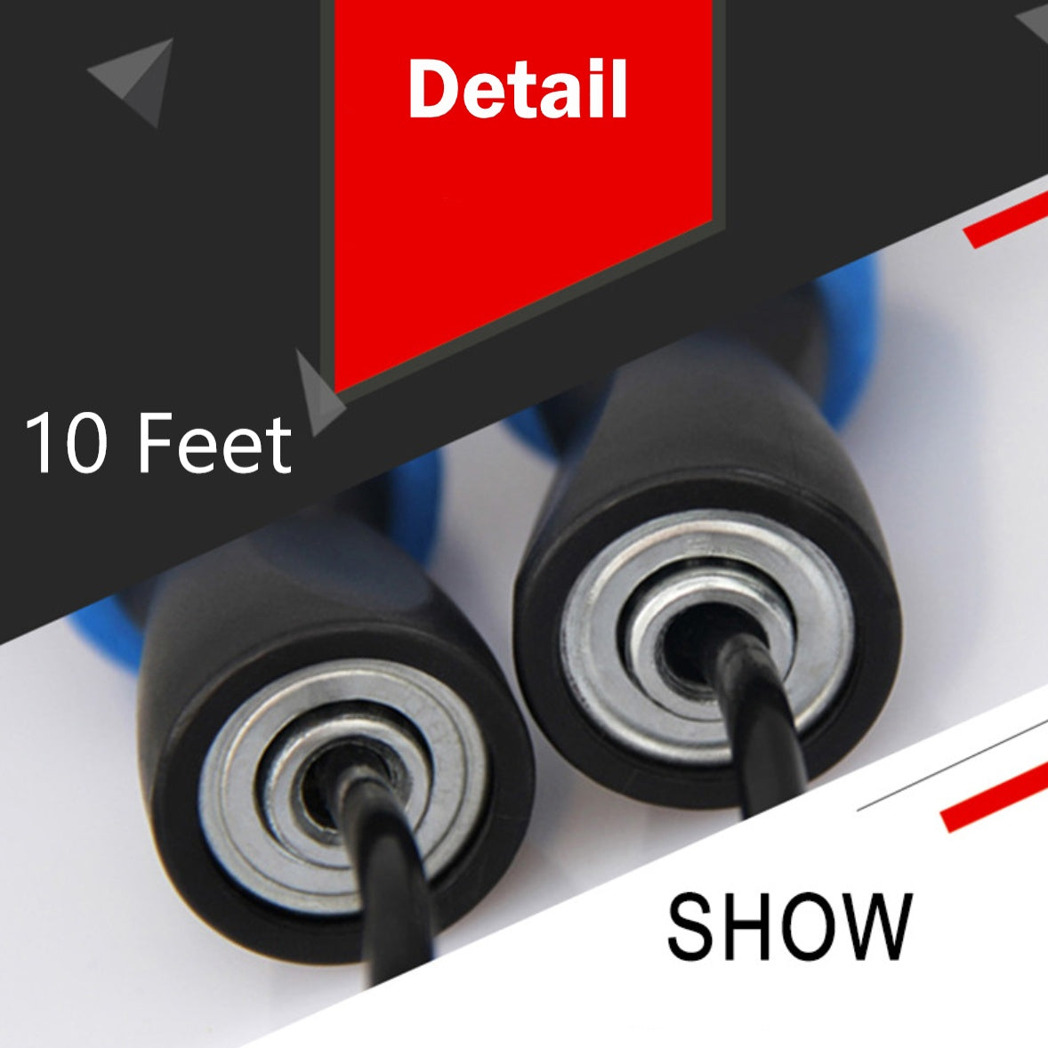 Adjustable Speed Jump Rope – Tangle-Free for Boxing & Cardio