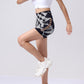 Women's Tie-Dye High Waist Scrunch Butt Workout Shorts