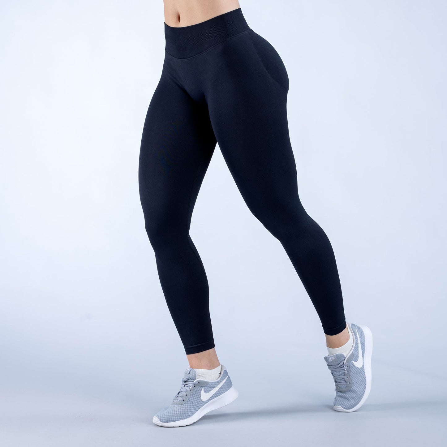 2 pack Solid-color Yoga Exercise Leggings