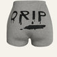 Women's Letter Printed Casual Versatile Shorts