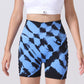 Women's Tie-Dye High Waist Scrunch Butt Workout Shorts