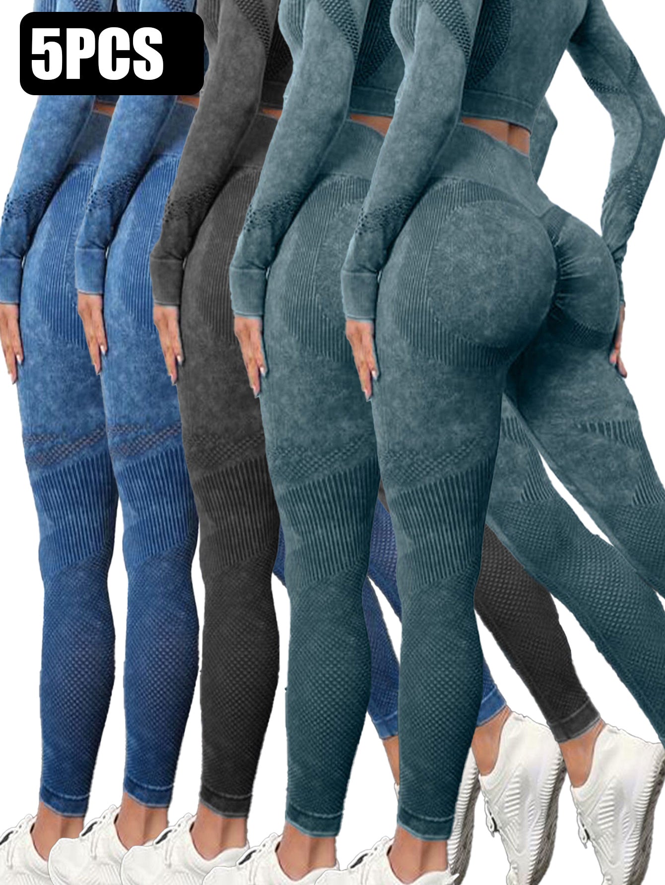 5 PACK Active Yoga Pants