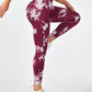 Women’s Tie-Dye Seamless Leggings – High Waist Scrunch Butt Lift Yoga & Gym Pants