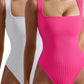 2 Pack Womens, One Piece Jumpsuits For Women, Ribbed Workout Tops For Women Clothing, Seamless Tank Tops Rompers