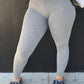 Plus Size New Fashion Tight Casual Bottoming Solid Color Women's Trousers